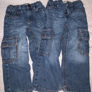 3T boys cargo jeans.